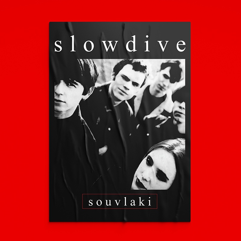 Poster Slowdive - souvlaki / Tamanho A3