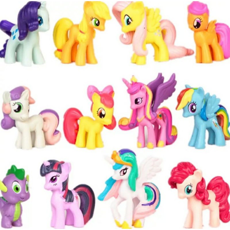 Preços baixos em Basic Fun My Little Pony Bonecos de personagens de desenho  animado da TV