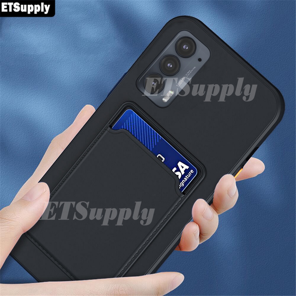 Capas Para Bolsa Cartão Motorola Moto Edge 20 2020 2021 G22 G32 G42 G52 G62 G82 30 Ultra Fusion Neo E22 E22i G13 G23 G53 G73 E13 Porta-Cartões Celular Carteira Capa Anti-Impacto