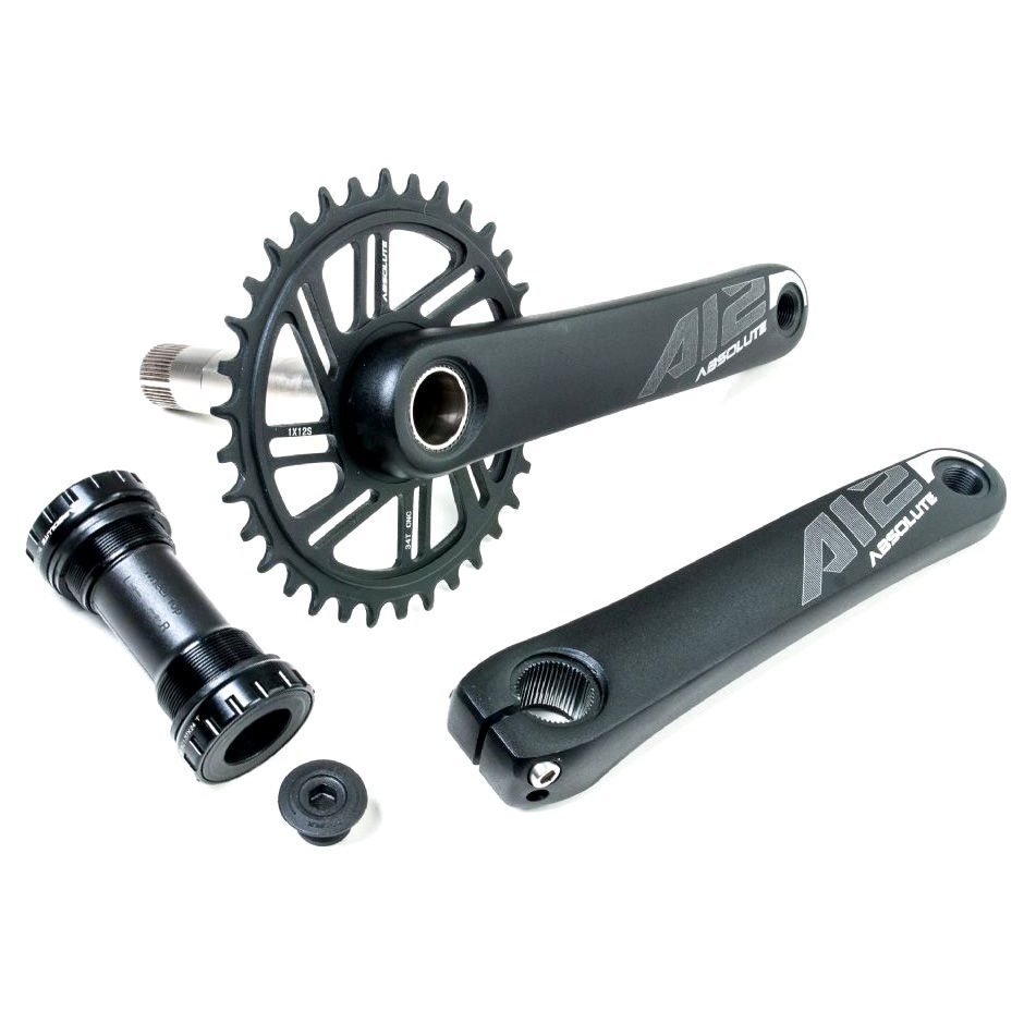 Kit grupo absolute 12 velocidades 1x12 mtb bike cassete 11-50