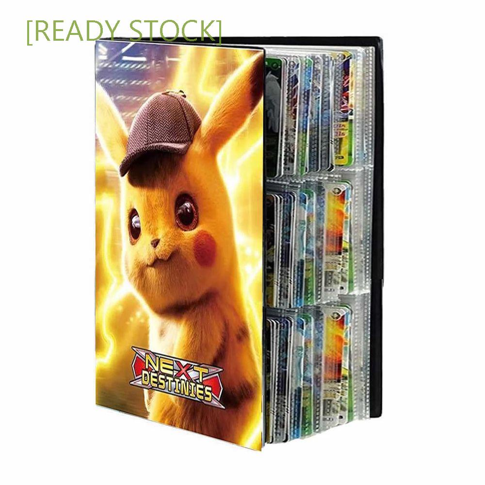 Álbum Pokémon Pasta tipo Fichário - PIKACHU (modelo 2) + 10 Folhas  Plásticas 9 Bolsos : : Papelaria e Escritório