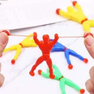 20 Unidade Boneco Ninja Gruda Na Parede Homem Aranha Geleca