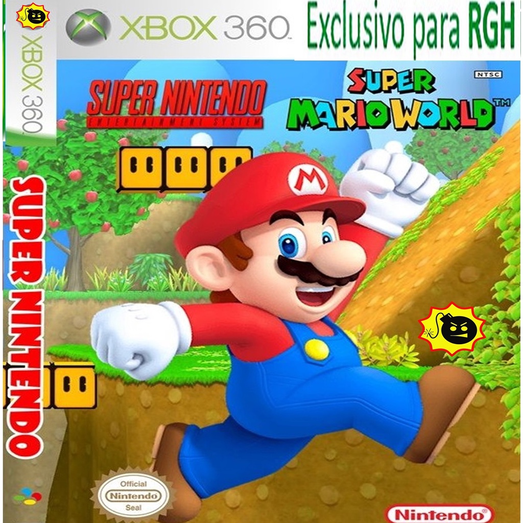 Jogo Mario Bros super Nintendo para Xbox 360 desbloqueado na