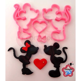 Mickey Minnie cortador