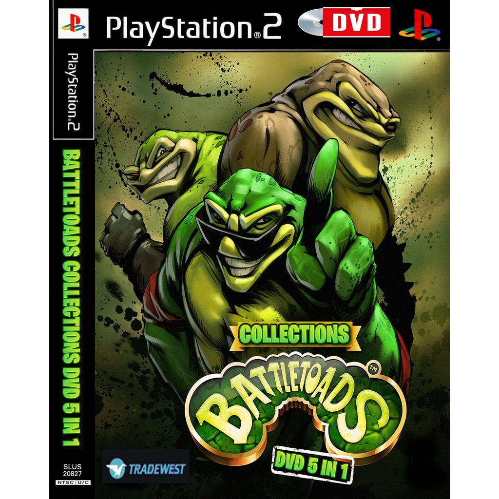 Battletoads Collections 5 in 1 Playstation 2 | Shopee Brasil