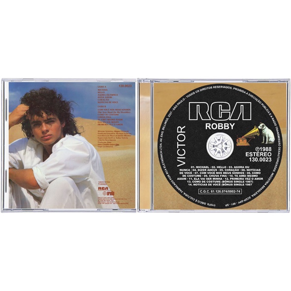 CD Robby 1988 - Draco Robby Rosa Menudo | Shopee Brasil