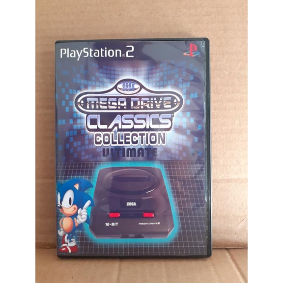 Emulador Mega Drive Classics Collection PS2 Obs R1