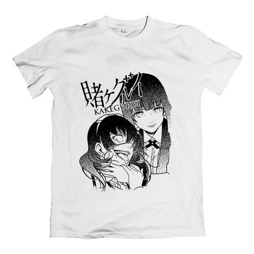 Camiseta Feminina Anime Kakegurui Yumeko Kirari Saotome Unissex