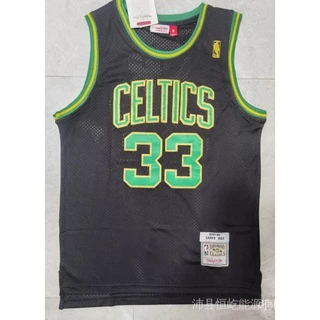 6i2r ☇ ✇ 8 Estilos Camisa Nba Boston Celtics No . 33 BIRD Retro Preto Edição Limitada E Outros baske YlCK