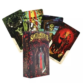 Santa Muerte Tarot Deck Tarô Da Santa Morte Baralho de Cartas de Oráculo