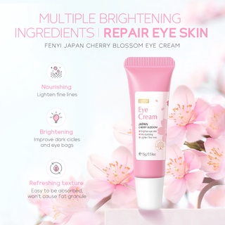 Creme De Olho Fenyi Flor De Cerejeira Remove O Escuro Círculo Panda Para Olhos Contra Puffiness 15g