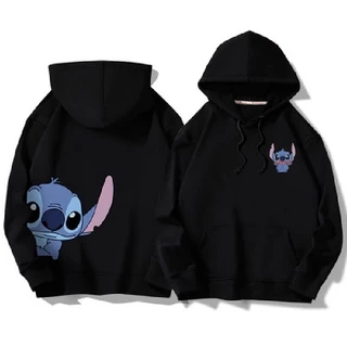Moletom Canguru Algodão Unissex Blusa De Frio Lilo & Stitch