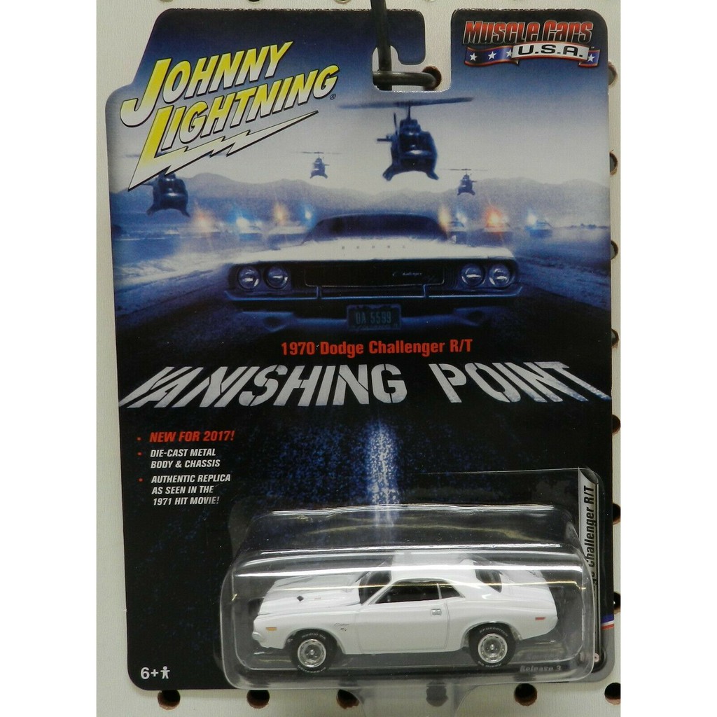 Johnny Lightning 1970 Dodge Challenger R T Vanishing Point