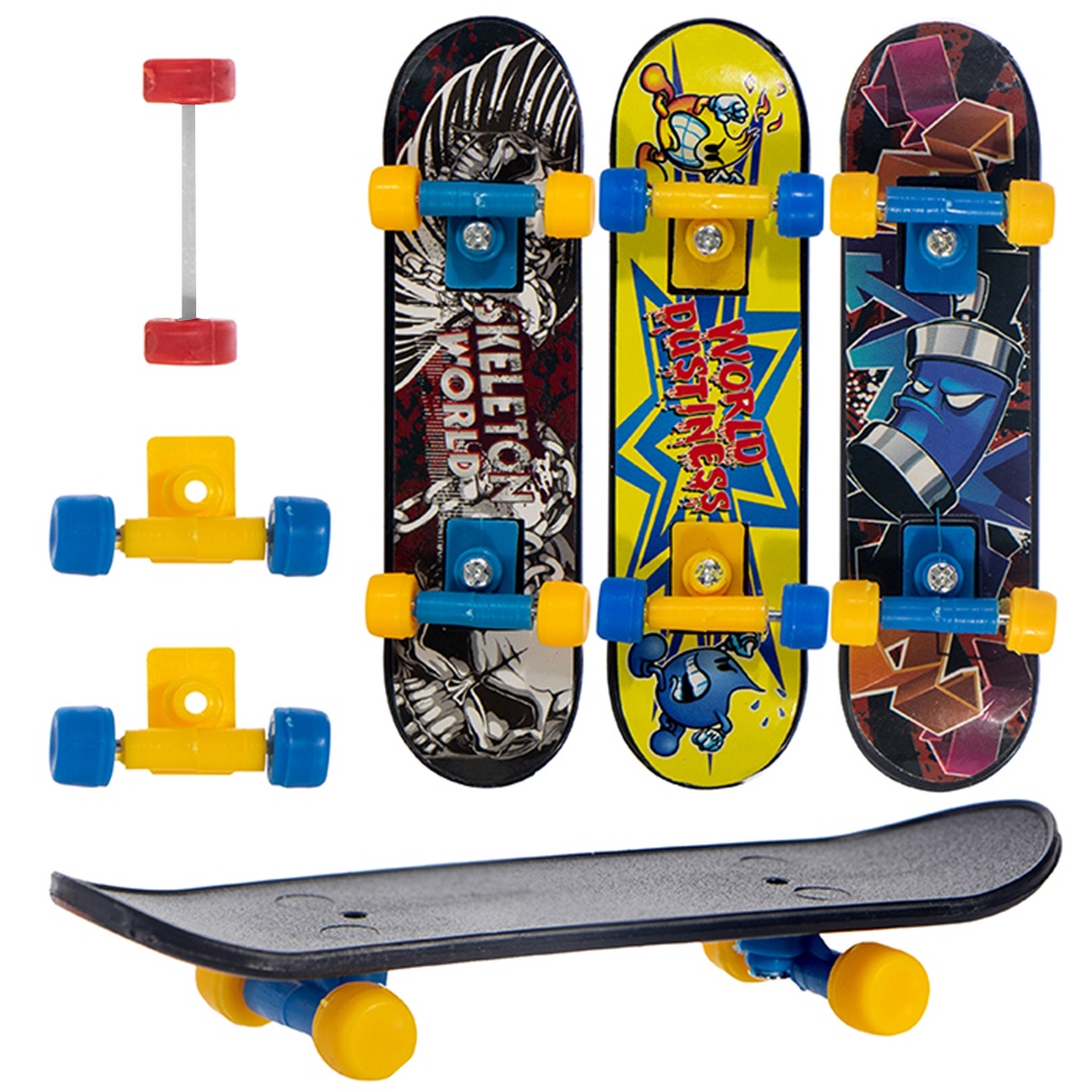 Skate Dedo Brinquedo Infantil Radical Presente Fingerboard
