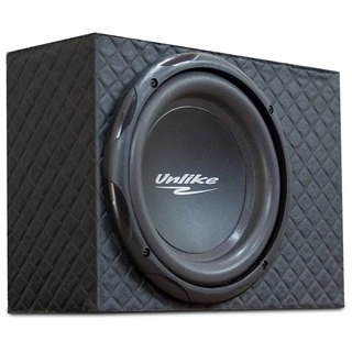 Caixa Som Super Slim Automotivo Sub 8 160w Rms Embaixo Banco Carro Pick-up Camionete Caminhão