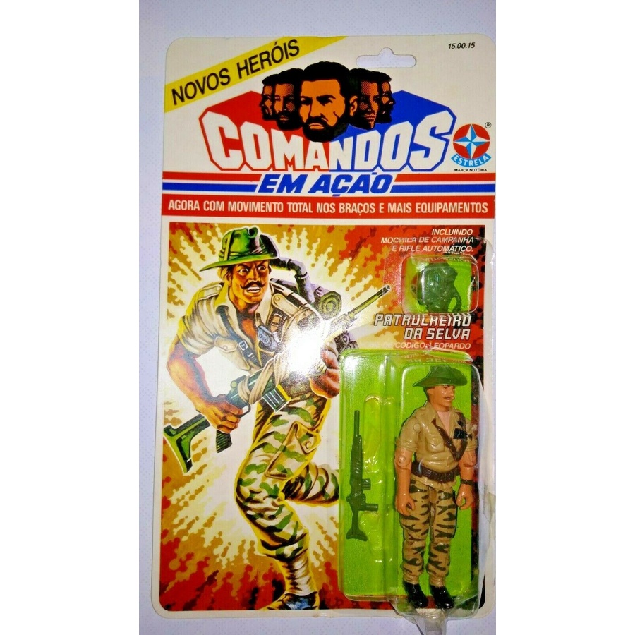 Leopardo com cartela comandos em ação estrela gi joe | Shopee Brasil