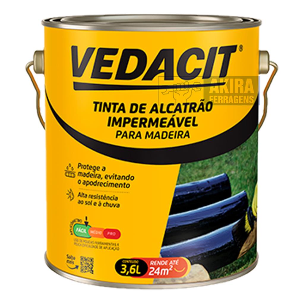 Piche Extra Vedacit 3,6 L Madeira Tinta Impermeabilizante