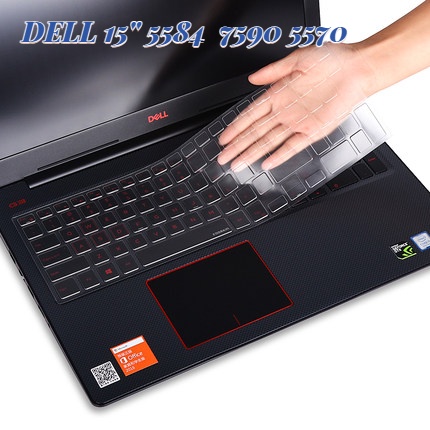 Película Protetora Para Teclado De Notebook De 15,6 Polegadas Dell INSPIRON Apropriron 5590 I7 5000 5593 5584 7590 5570 7591 5598 15-5593 , 5000FIT-15 5590