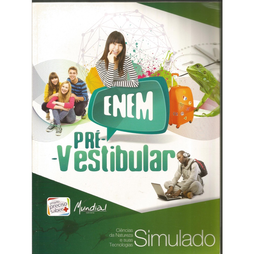 Livro: Enem - Pré - Vestibular - Simulado - Ciências da Natureza ...