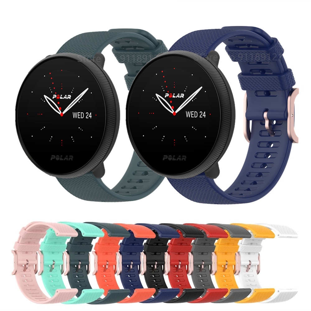 Polar Vantage V3 con un cinturino blu aggiuntivo, Sportwatch con GPS