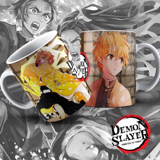 Caneca Demon Slayer Tanjiro Fight - Interior E Alça Branca