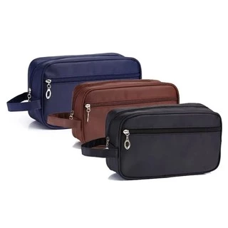 Necessaire Masculina  Couro Organizador Mala Viagem em Oferta na Shopee