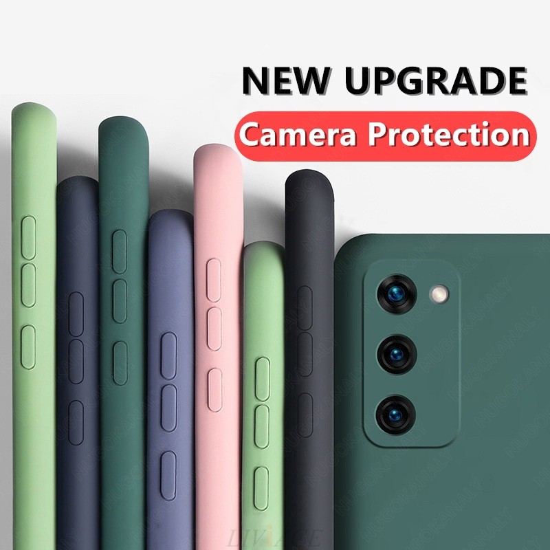 Capa Silicone Aveludada S20 Plus S20