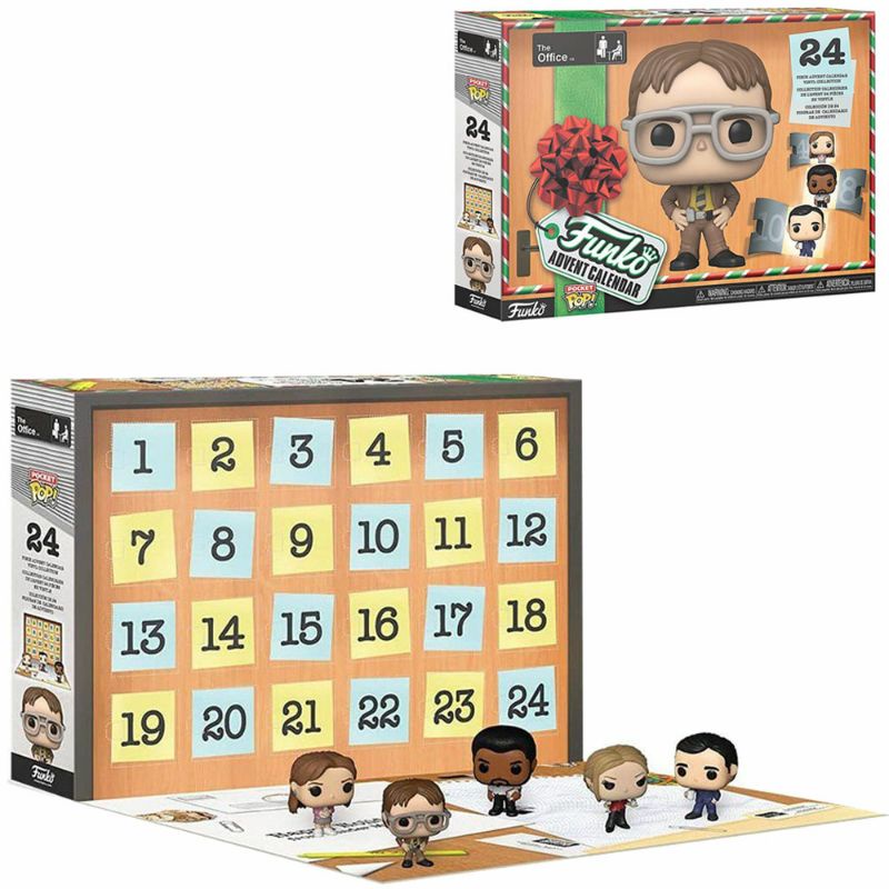 Calendário Funko Advent Calendar - The Office Pocket Pop(24pcs)