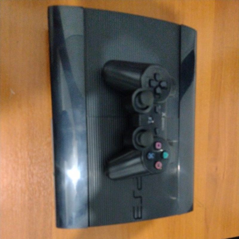 PS3 PLAYSTATION 3 Super-Sottile Skin Design Adesivo Pellicola Set - Grigio Legno - Foto 12