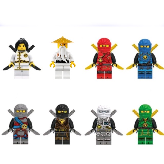 Boneco Blocos De Montar Ninja Da Vila Oculta Da Névoa Naruto - WM - Bonecos  - Magazine Luiza