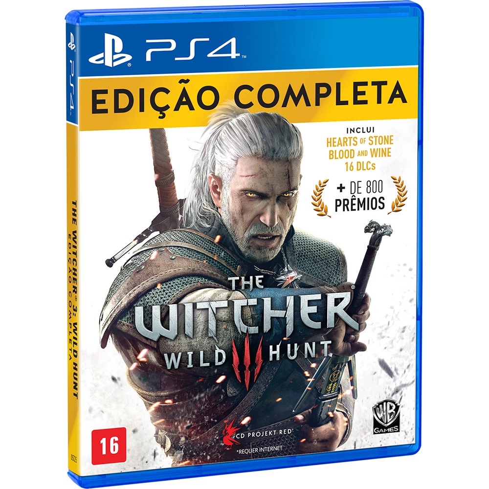 OFERTA: PRIME DAY  Jogo The Witcher 3: Wild Hunt, Mídia Física, PS5 por R$  99,90