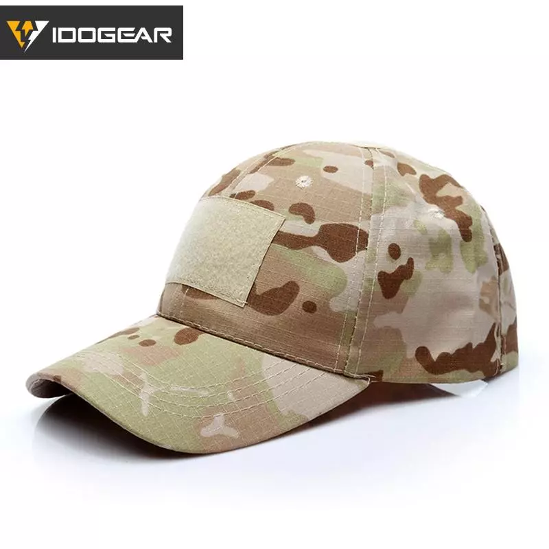 IDOGEAR Boné de Beisebol/Boné de Sol Militar de Combato para Caminhada/Acampamento/Equipamento Tático 3606