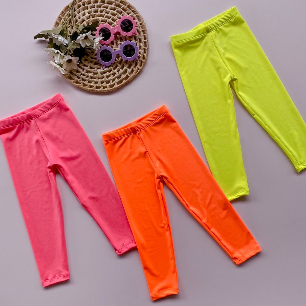 Calça legging best sale verde infantil