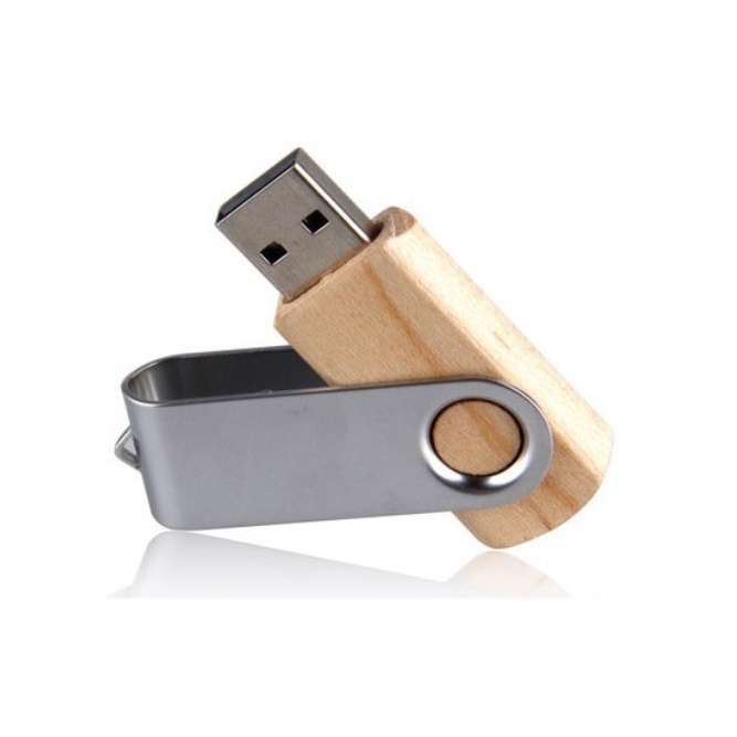 Yaxiny Pendrive 16GB – 11 Pezzi In Legno D'acero, USB 2.0 – Chiavette USB Per PC, Laptop, TV, Regalo Originale