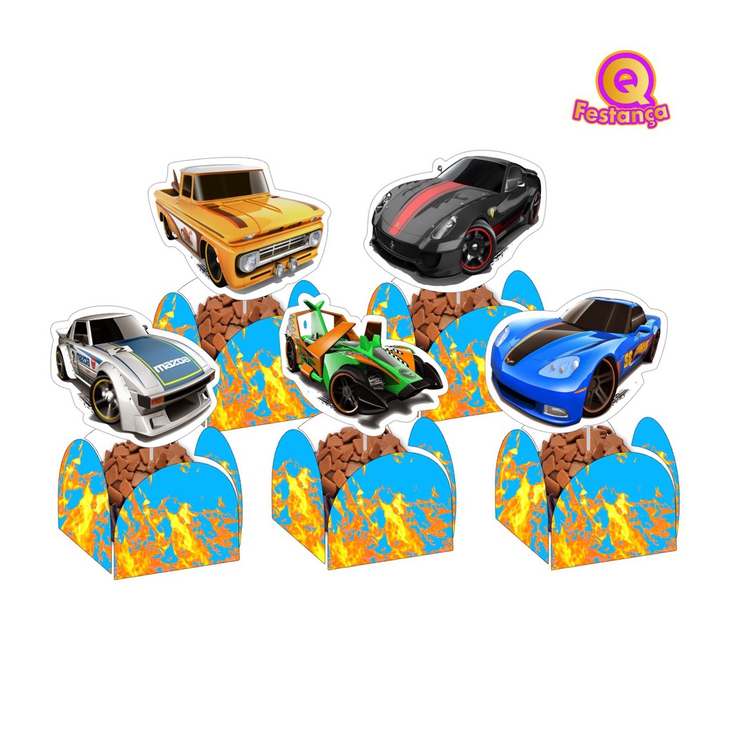 Pista Hot Wheels Grande Cidade Para Carrinhos Ilustrada Gg