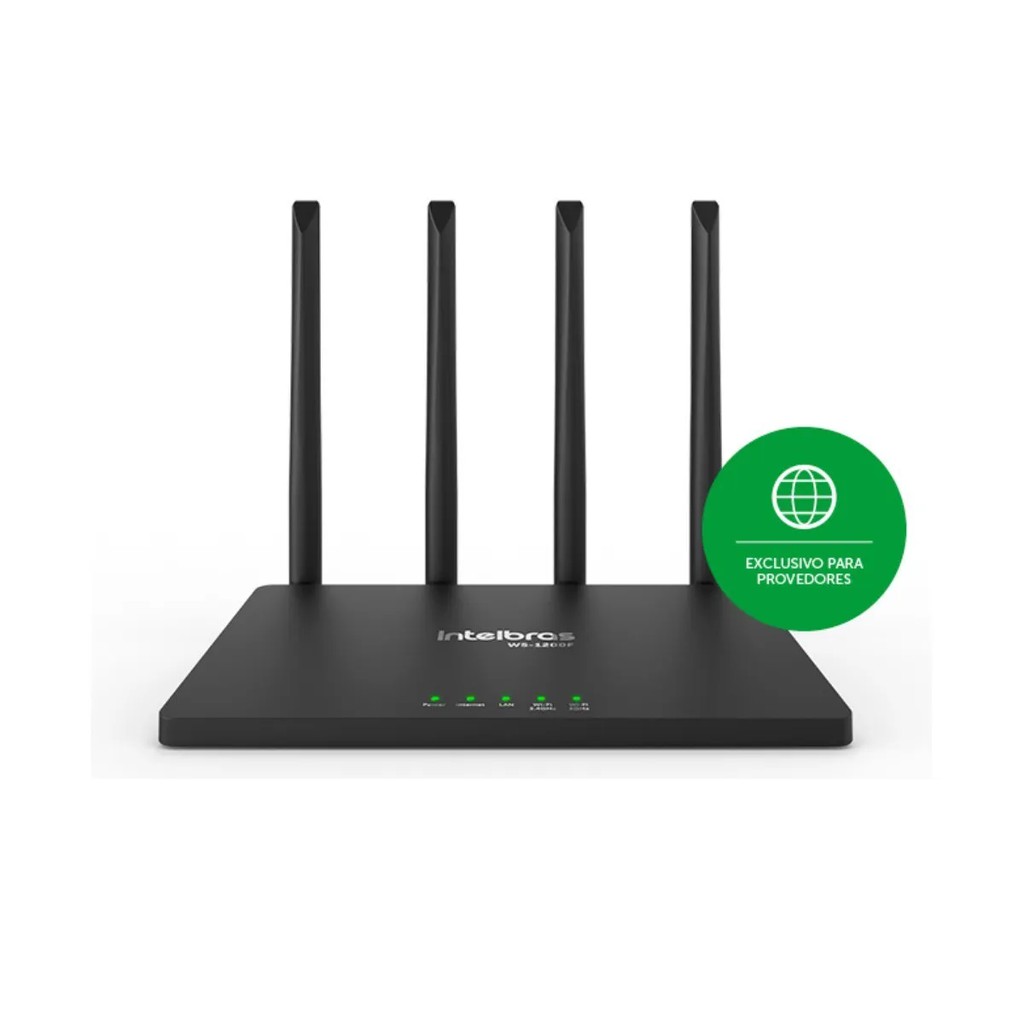 Roteador Wifi 5 Force W5 1200f Dual Band Ac1200 Provedor de Internet