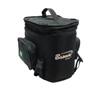 Bolsa Moto Mala de Banco Expansiva com Capa Impermeável Pvc
