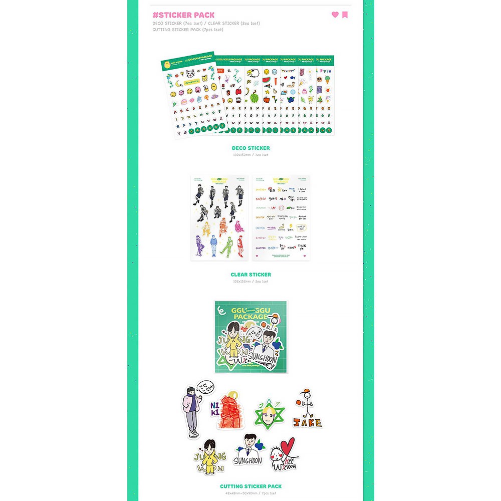 ENHYPEN GGU GGU Package (DECO Package) | Shopee Brasil