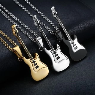 Colar De Violão Para Jóias De Hip Hop Rock Homem/Mulher