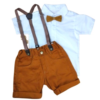 Conjunto infantil masculino kit 2 peças camisa e bermuda 2 ao 12