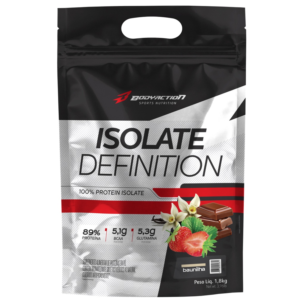 Isolate Definition 1,8kg Bodyaction | Shopee Brasil