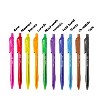 Caneta Esferográfica NEWPEN Clic Perfumada 1.0 mmm