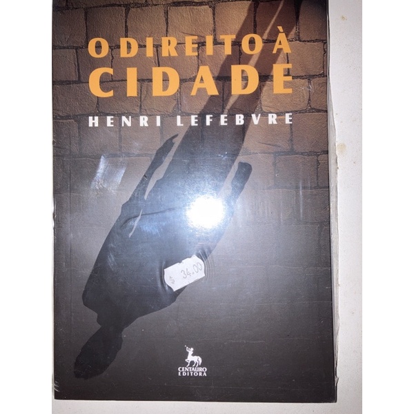 Livro O direito a Cidade Henri Lefebvre Shopee Brasil