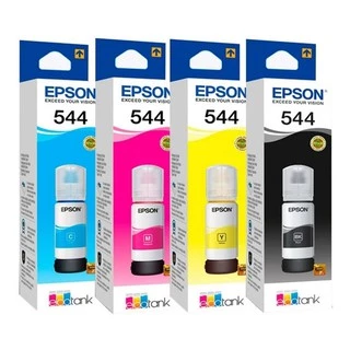 KIT TINTA ORIGINAL EPSON 544 com 4 CORES