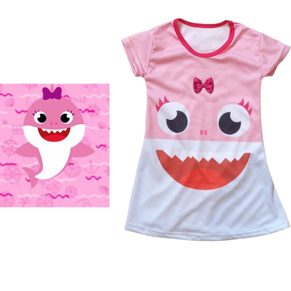 Roupa baby hot sale shark menina