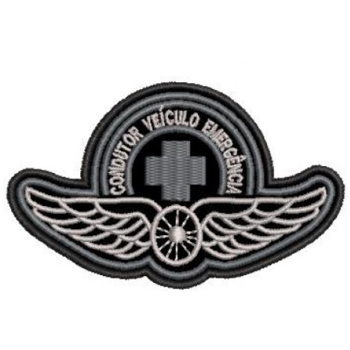 Patch Bordado Termocolante ou Com Fecho de Contato Motorista Socorrista ...