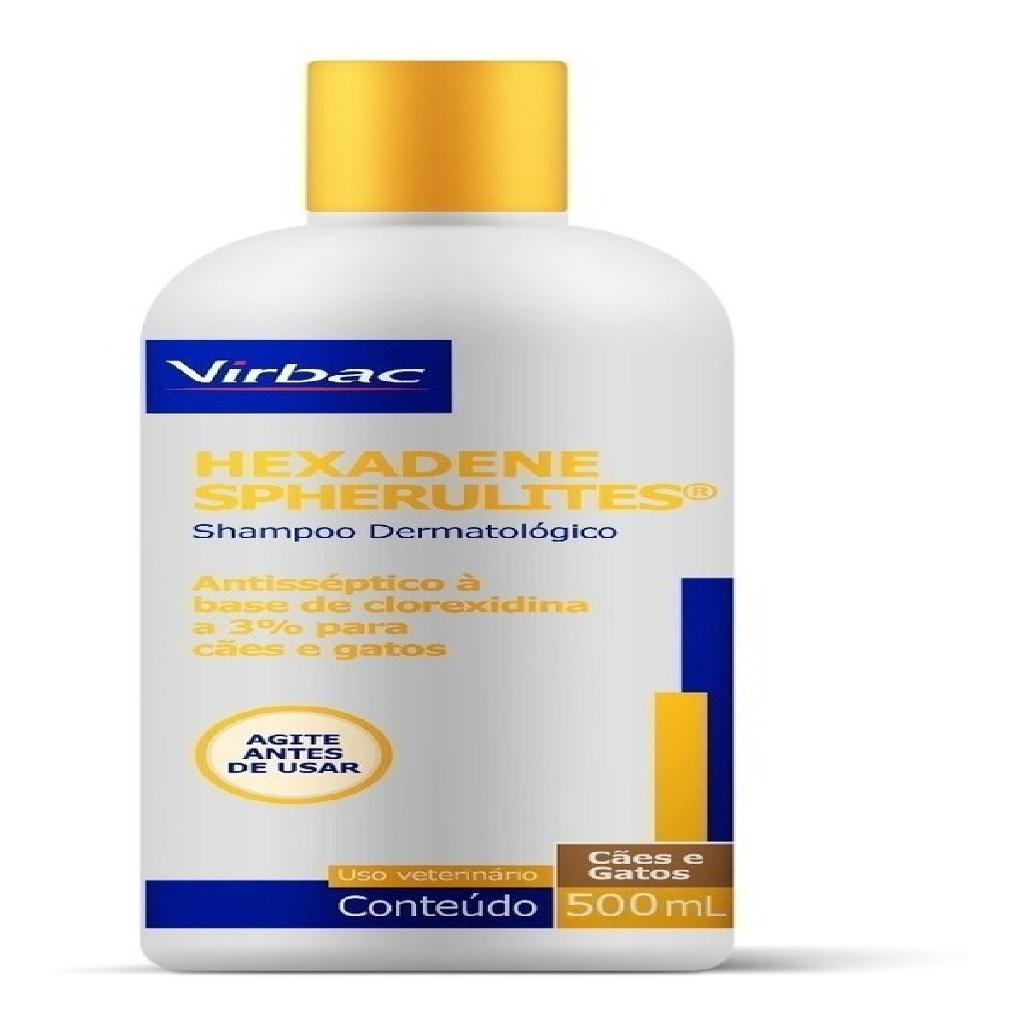Shampoo Dermatologico Hexadene Spherulites Virbac 500ml Shopee Brasil