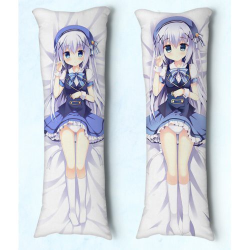 Dakimakura Anime Gochuumon Wa Usagi Desu Ka É O Ord Duplo-face De Impressão  De Tamanho De Vida Travesseiro De Corpo Dakimakura Capa Bonito Nu Um -  Fronhas - AliExpress