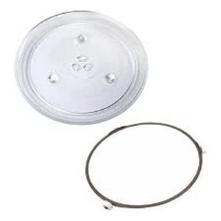 Prato Para Microondas Mef41 Mec41 Electrolux 31cm + Rodízio 23cm