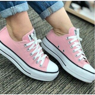 Tênis Converse All Star Chuck Taylor Plataforma Couro Feminino